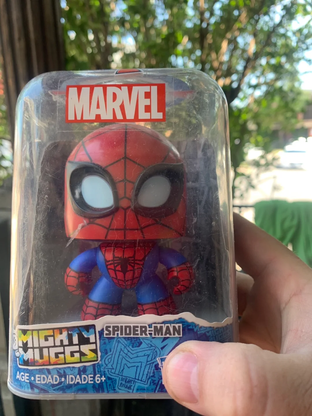 Marvel Mighty Muggs Spider-Man Figure thumbnail