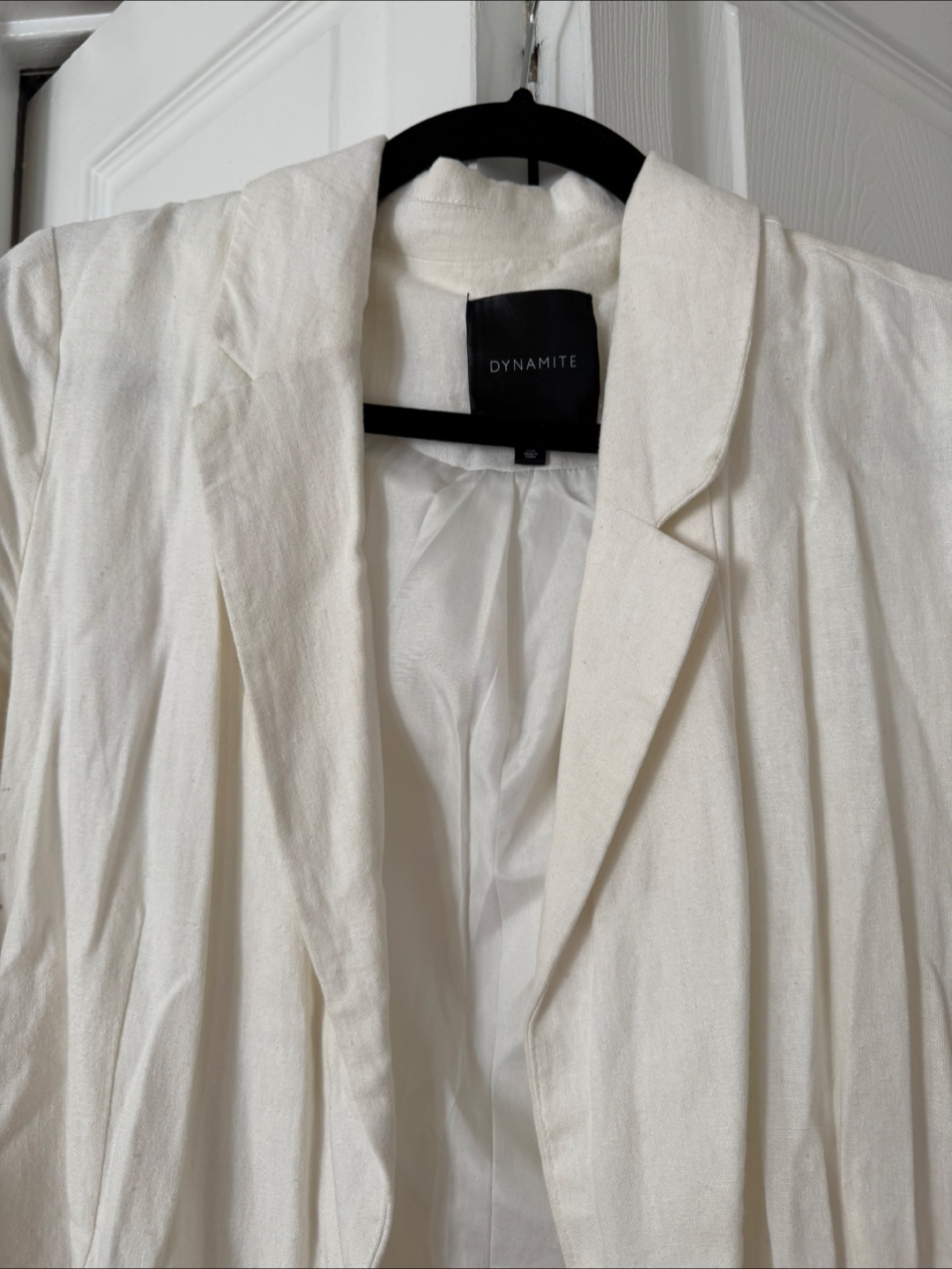 Dynamite White Blazer - Size S