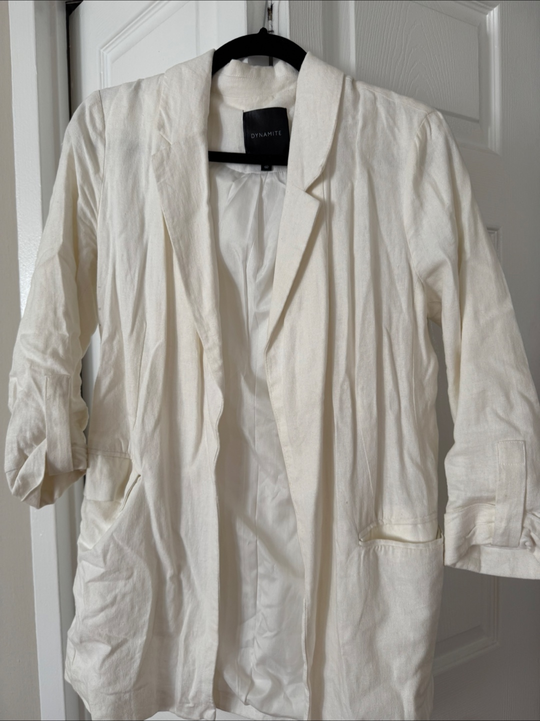 Dynamite White Blazer - Size S - photo 3