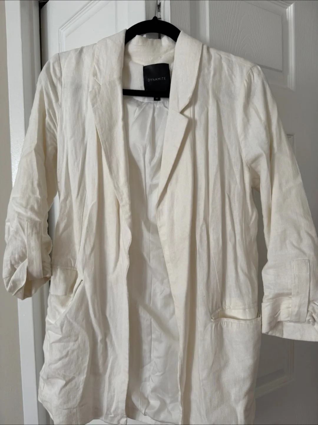 Dynamite White Blazer - Size S image indicator(3)