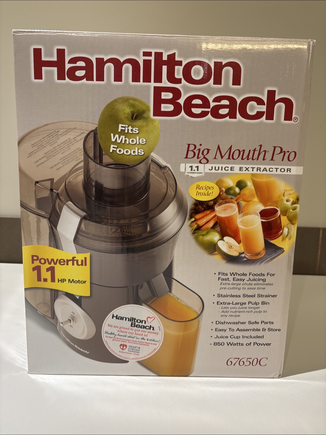 Hamilton Beach Big Mouth Pro Juice Extractor - 67650C - photo 4