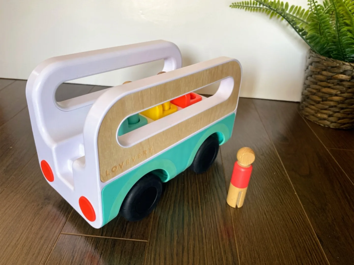Lovevery Wooden Bus Toy thumbnail