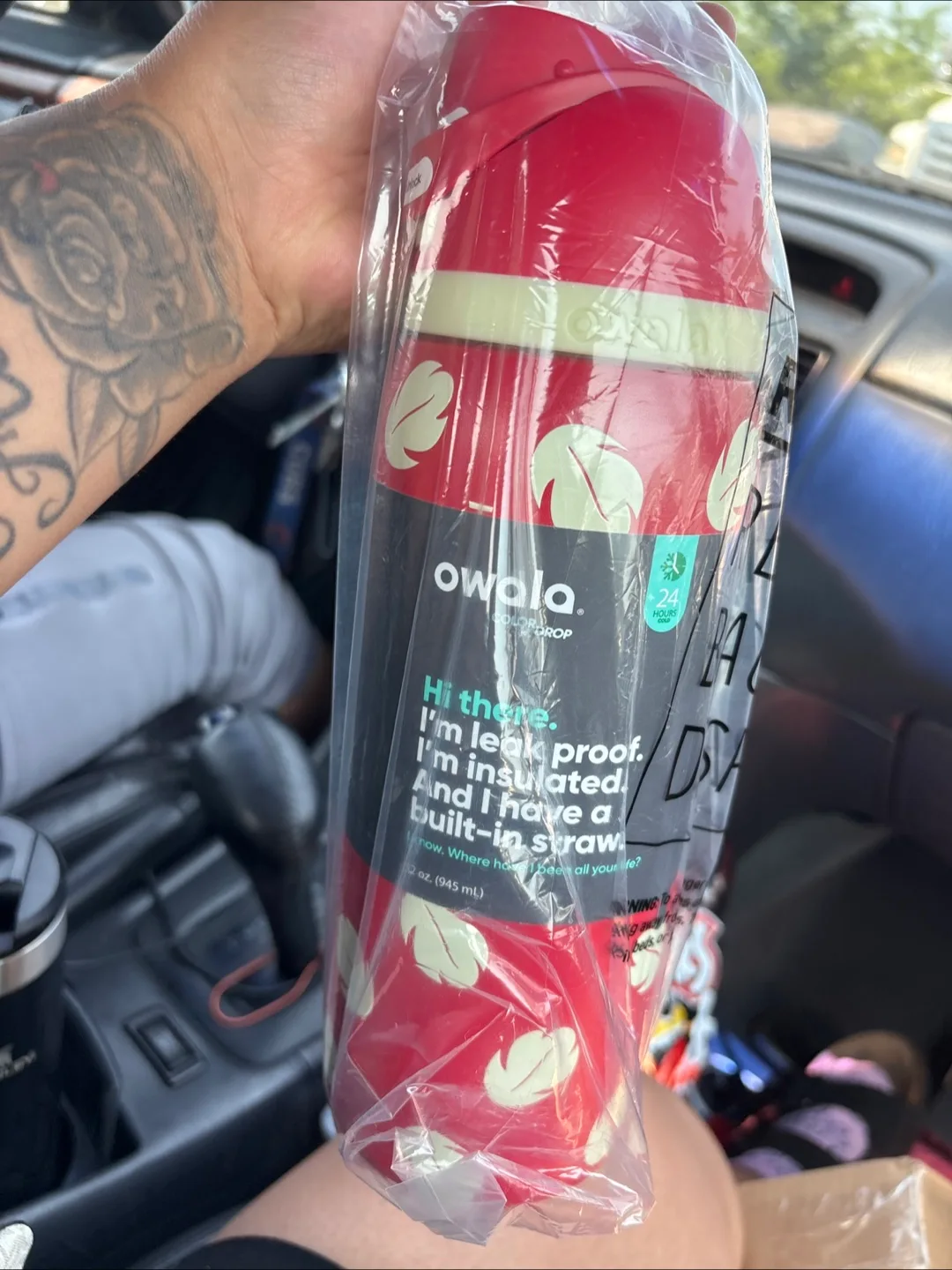 Disney lilo Owala Color Drop Water Bottle - 32oz thumbnail