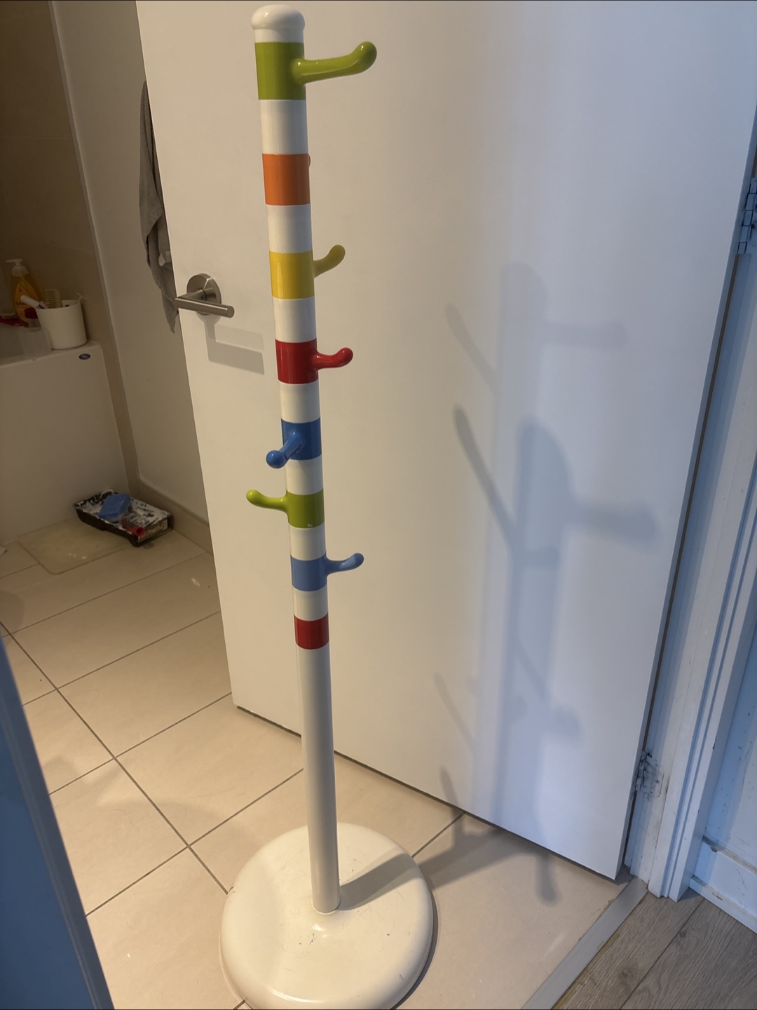 Colorful Standing Coat Rack