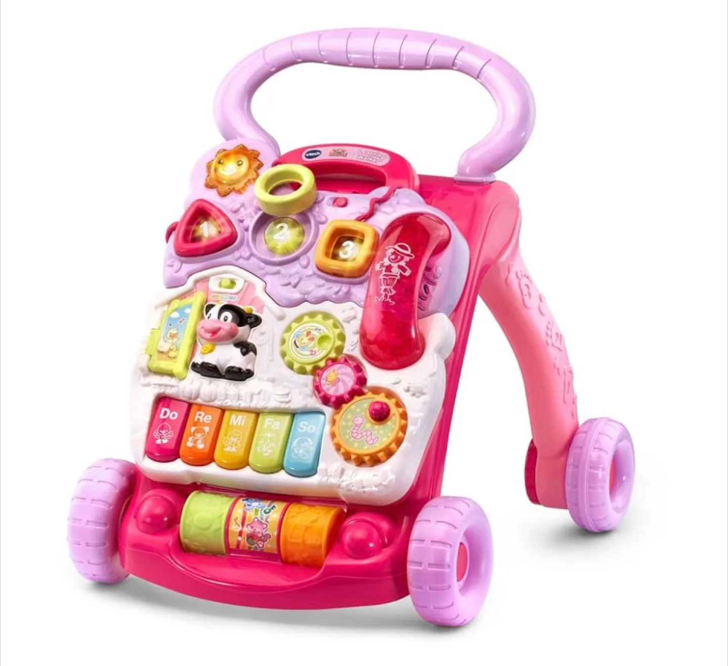 VTech Sit-to-Stand Learning Walker - Pink thumbnail