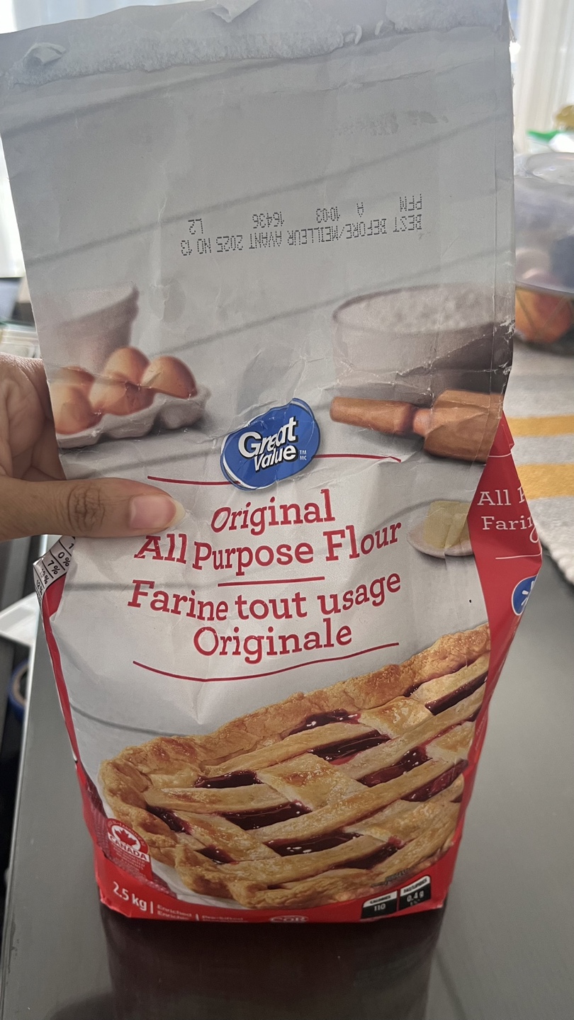 Free all purpose flour - 2kg (opened - exp November 2025)
