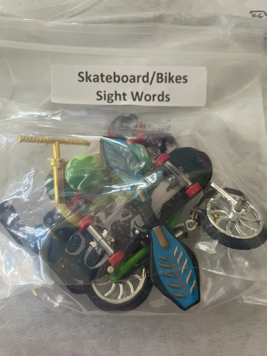 Skateboard/Bikes Sight Words thumbnail