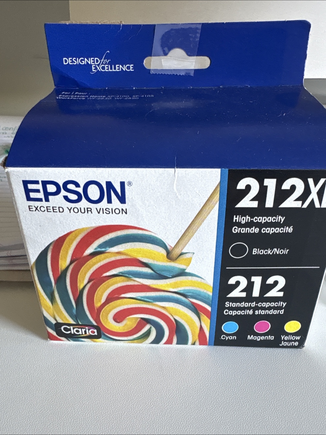 Epson 212XL & 212 Ink Cartridge Set - New