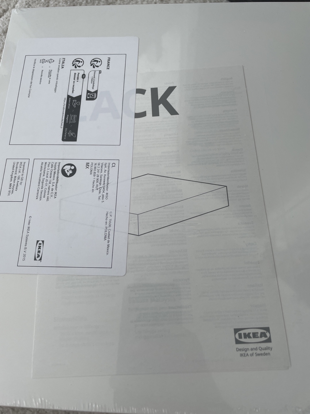 New IKEA LACK Wall Shelf - White - 30x26 cm - photo 2