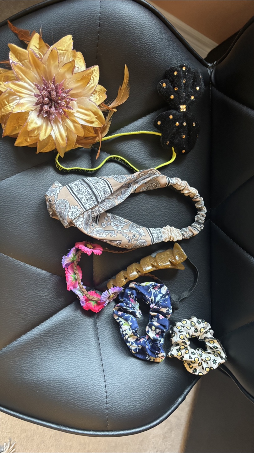 Assorted Hair Accessories - Headbands & Scrunchies