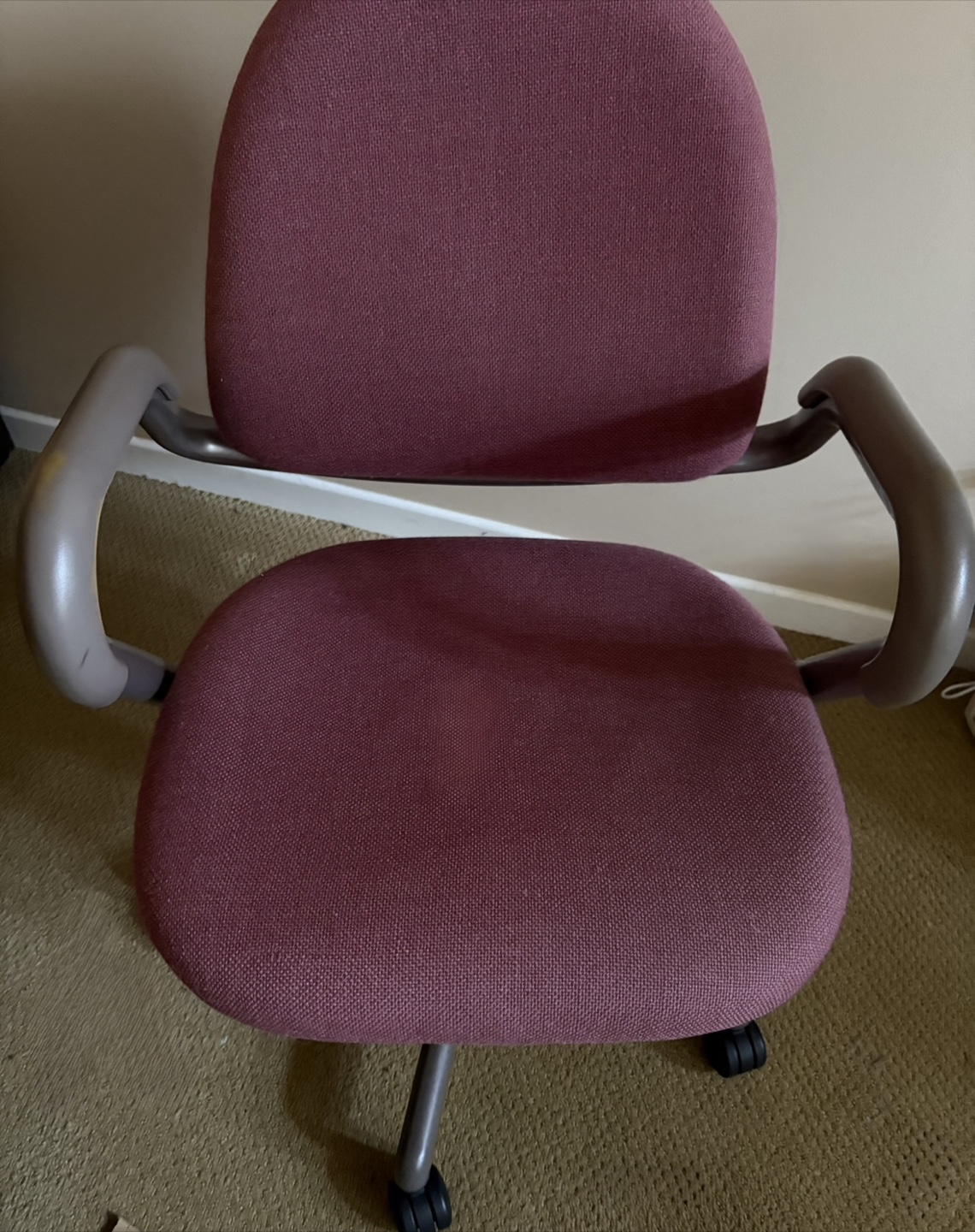 Burgundy Office Chair