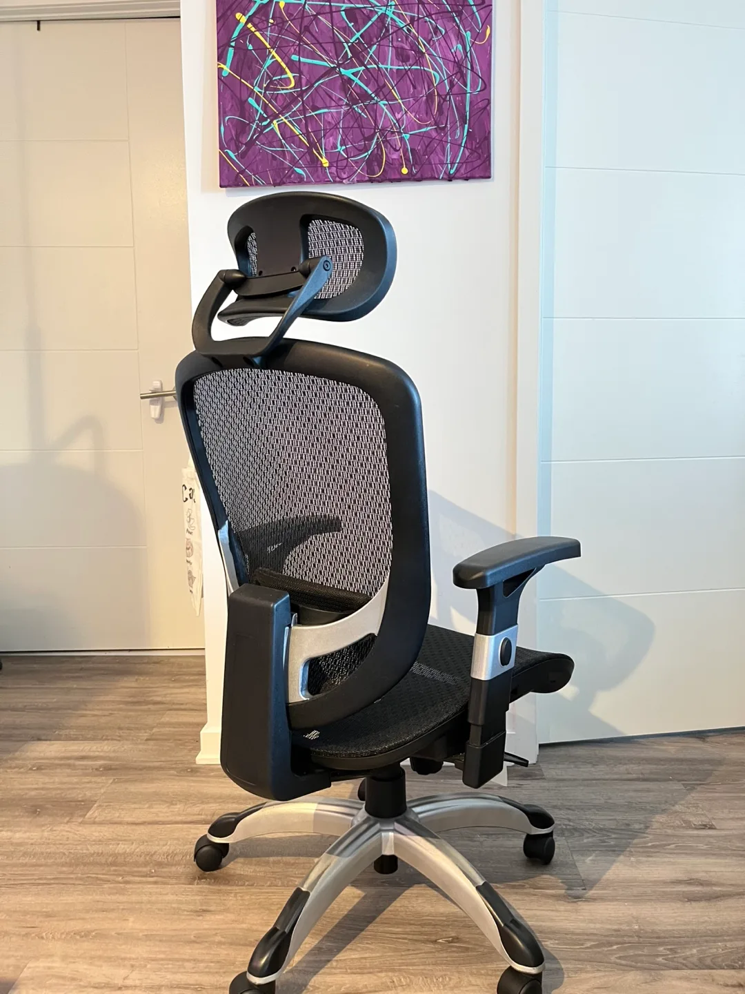 New Staples Hyken Mesh Task Chair - Black thumbnail