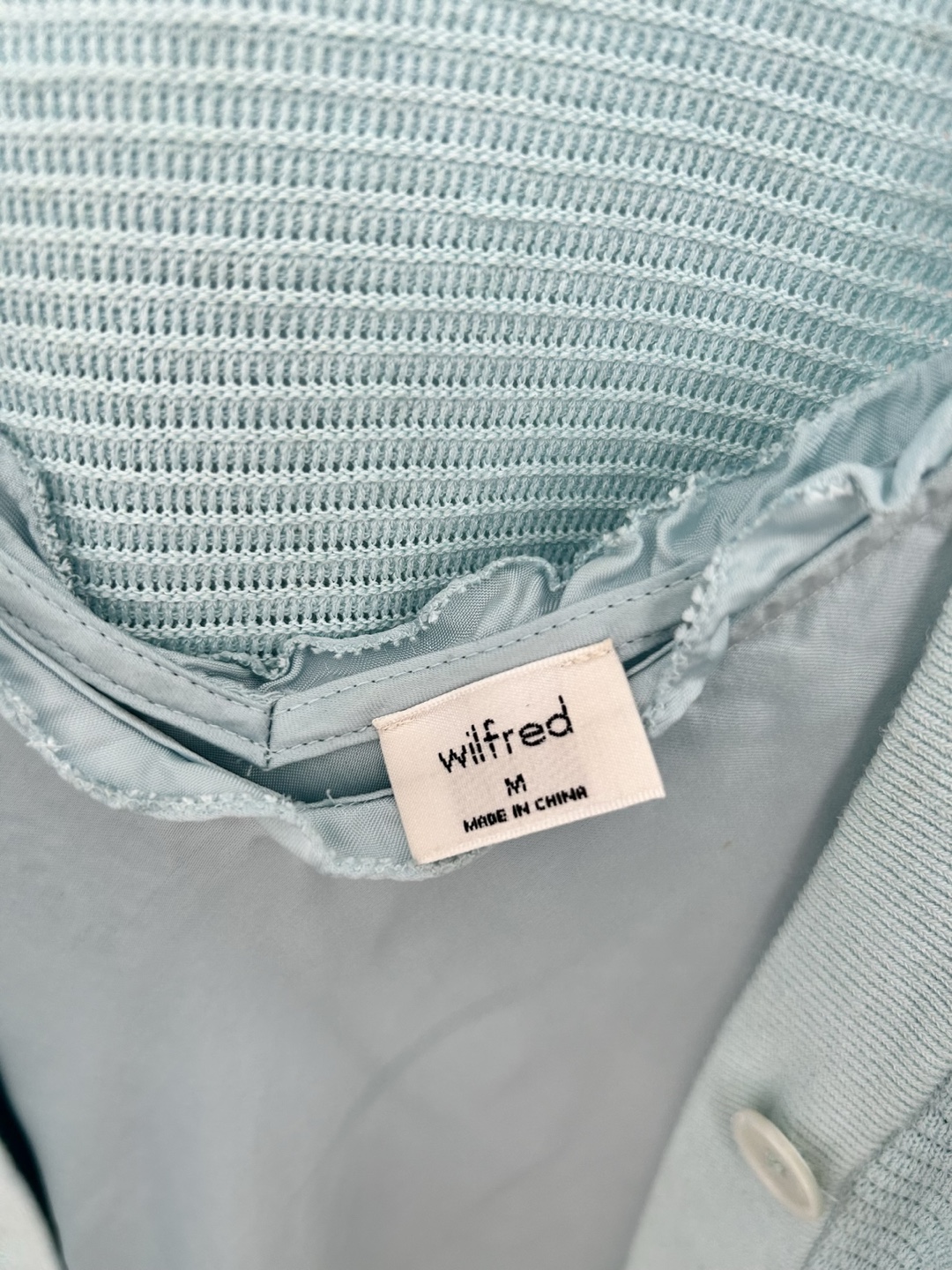Wilfred Cardigan & Camisole Set - Size M - Light Blue - photo 2