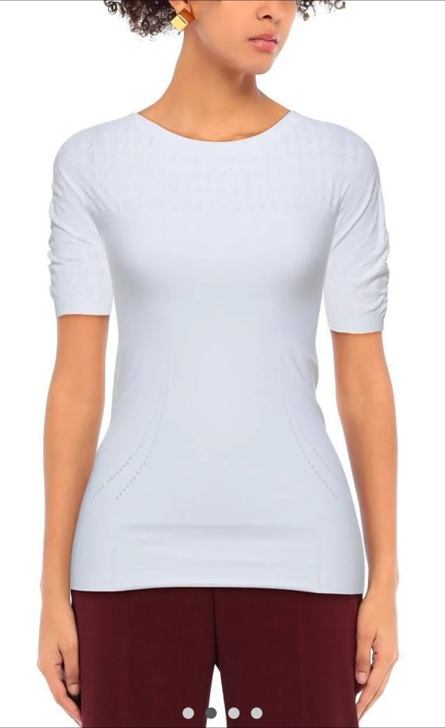 Wolford White Short Sleeve Top