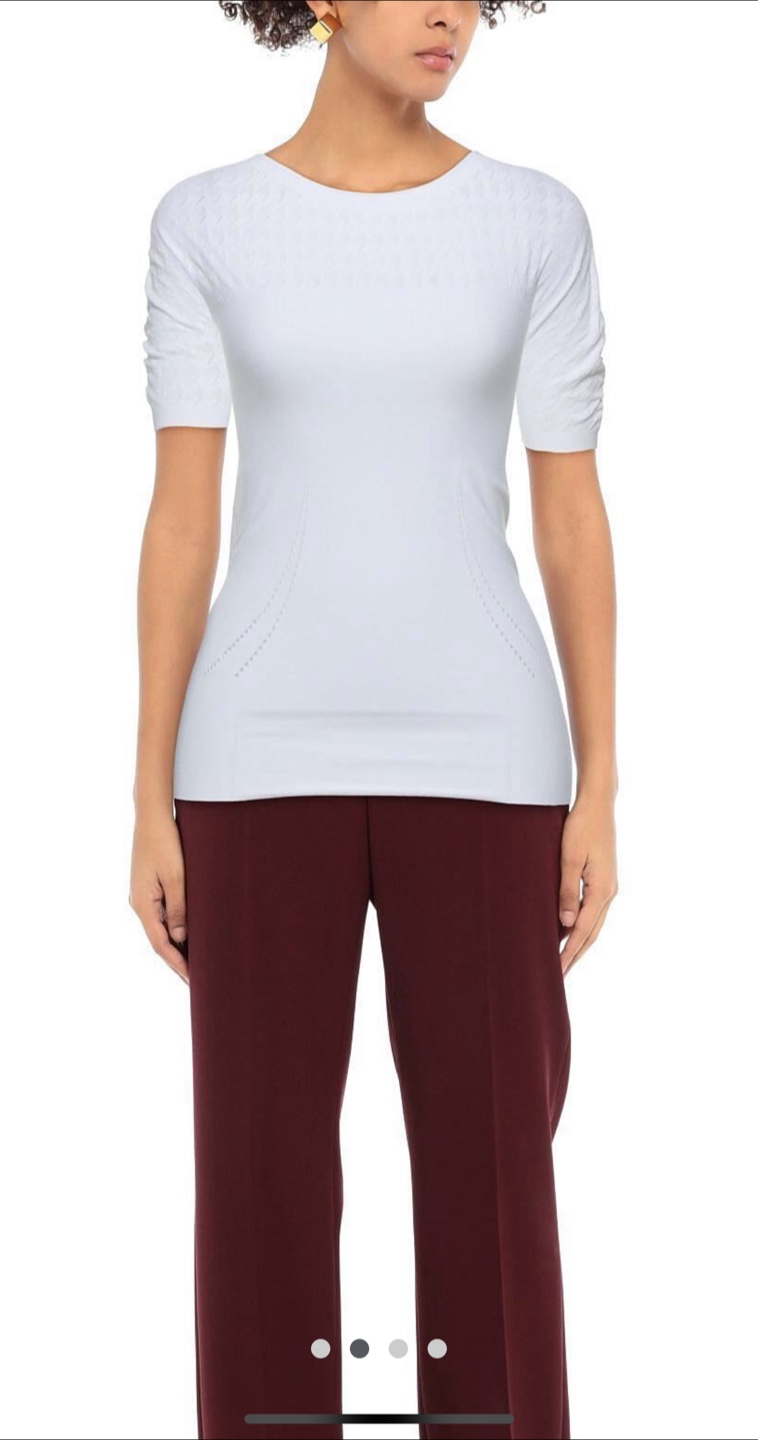 Wolford White Short Sleeve Top - photo 2