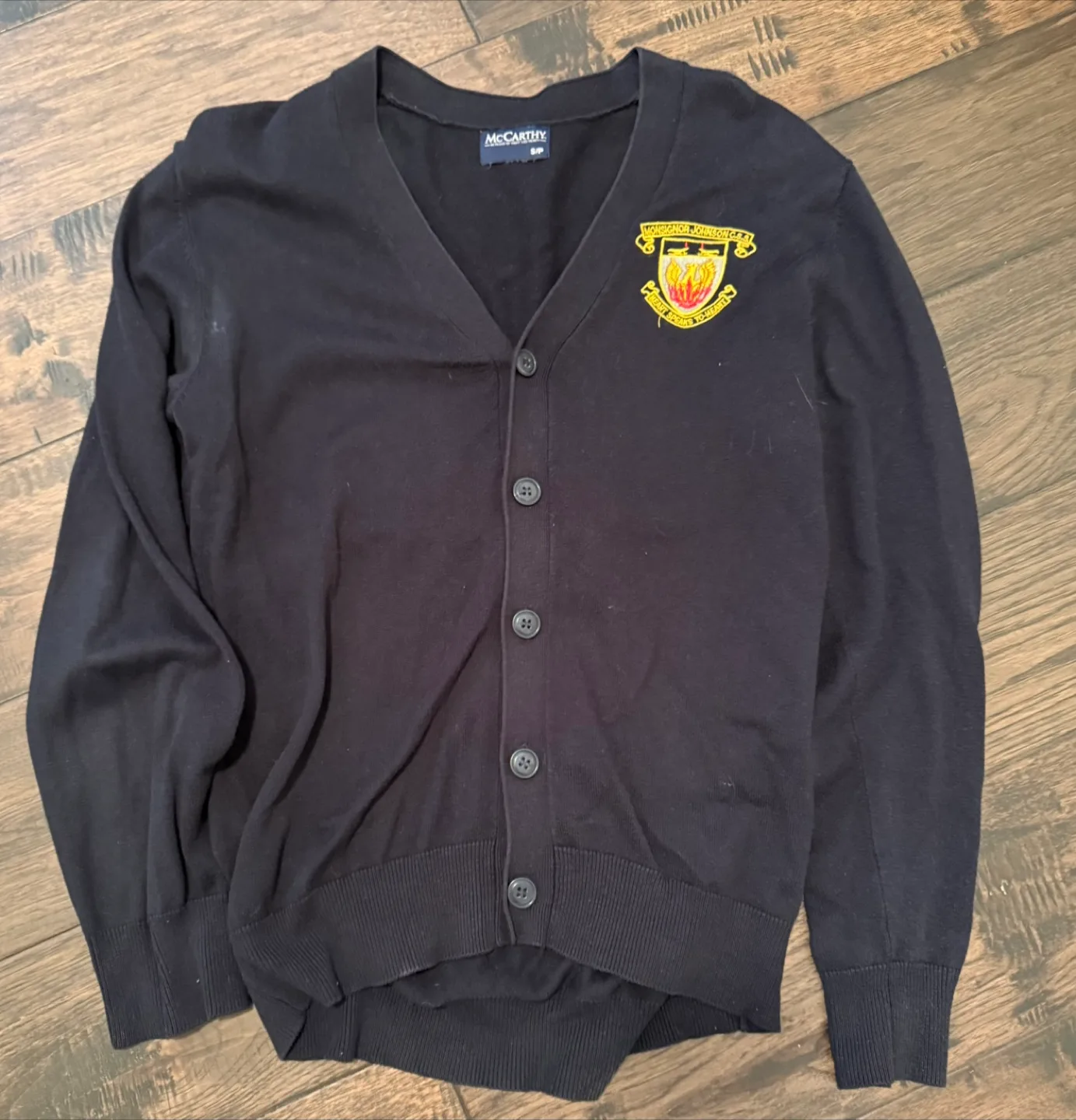 McCarthy Navy Cardigan - Size S thumbnail