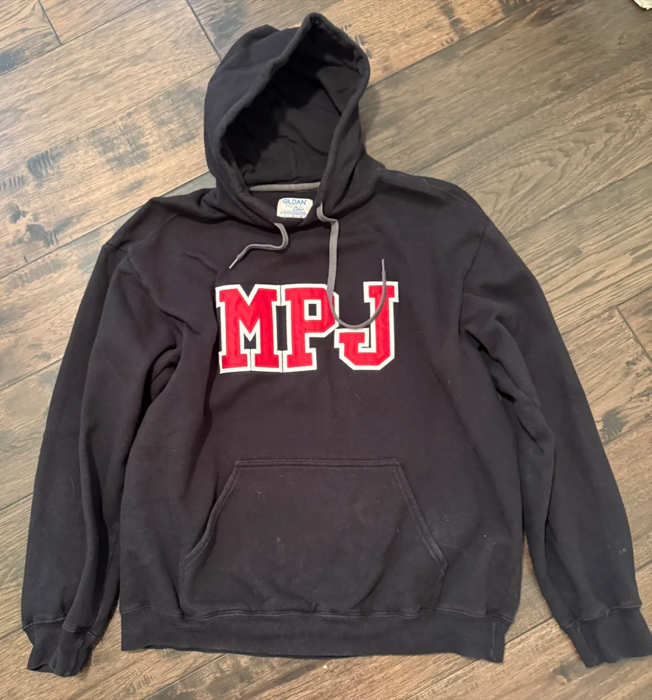 Gildan Black Hoodie - MPJ thumbnail