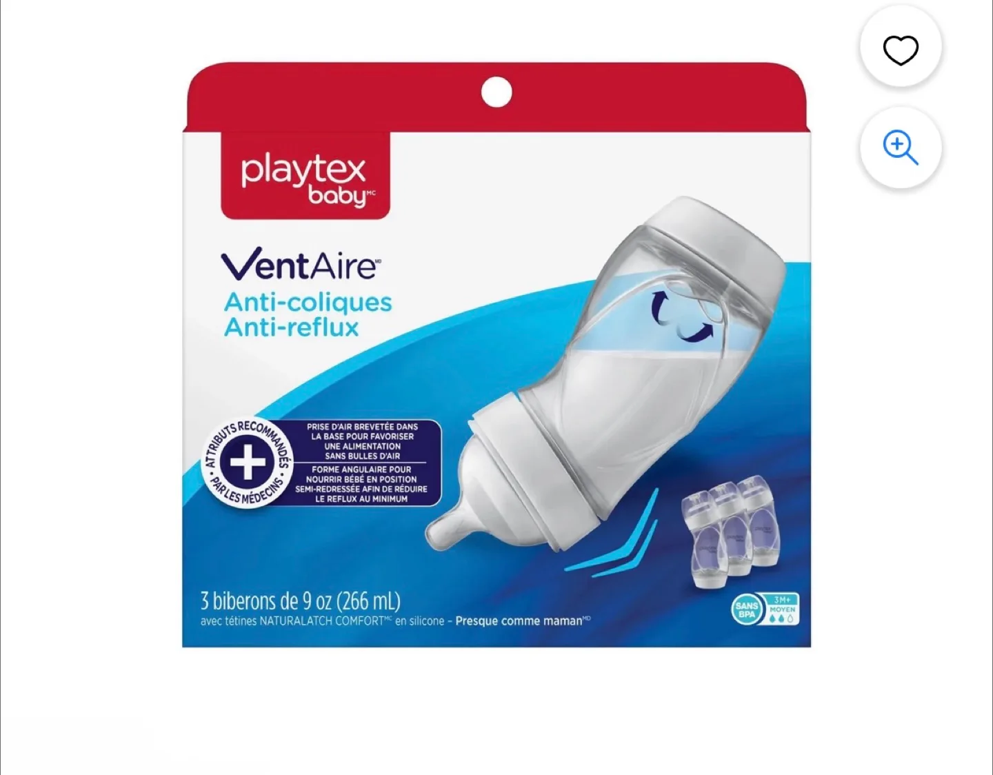 Playtex Baby Ventaire  Bottles image indicator(3)