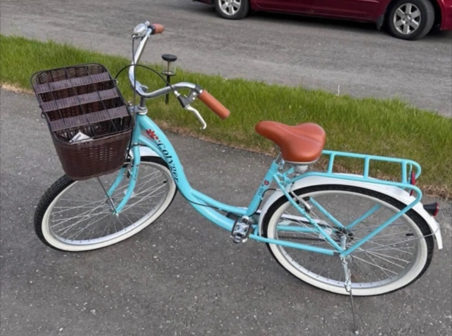 Open for Negotiations • Light blue bicycle with basket! image indicator(2)