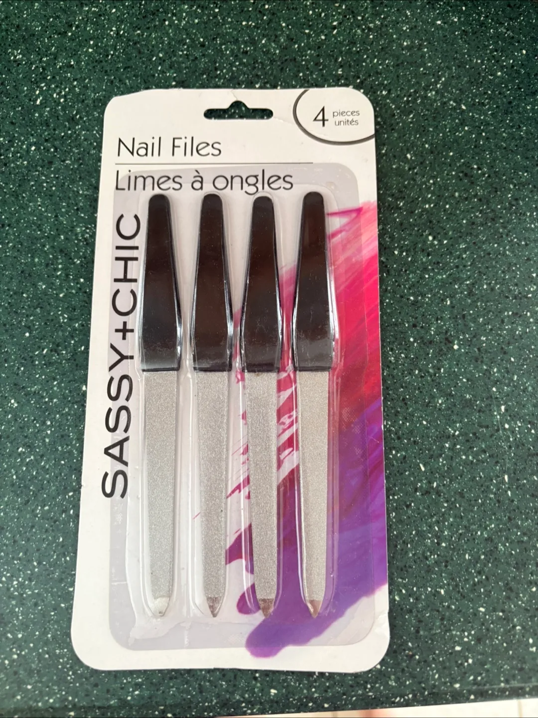 Nail files (includes 4 in pack) (Never used) (FREE) thumbnail
