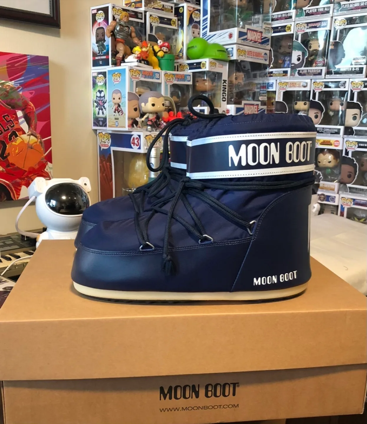 Moon Boot Icon Low Nylon –  Size 45/47 – Brand New / Deadstock thumbnail