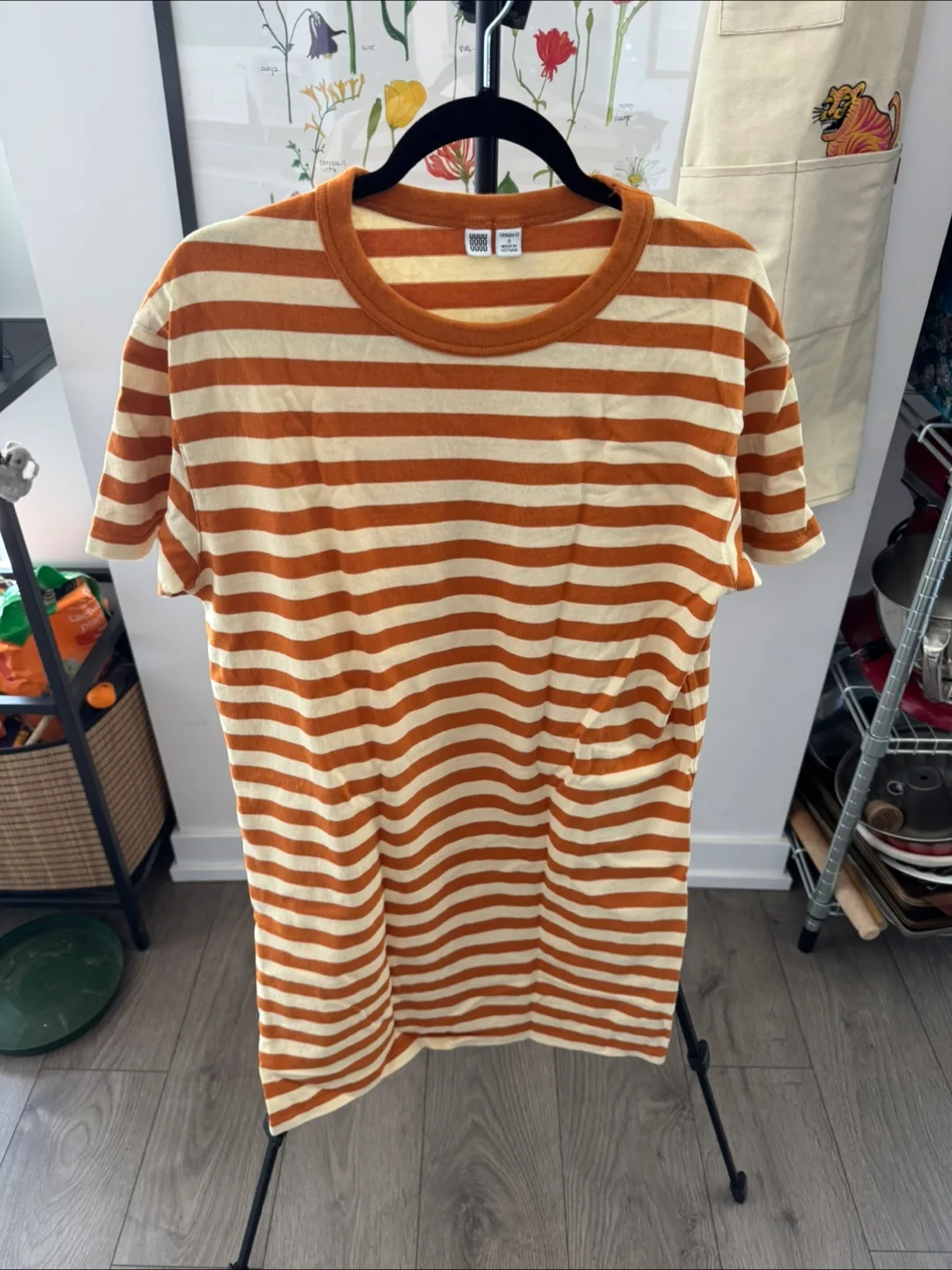 Uniqlo U striped t-shirt dress size S - MOVING SALE thumbnail