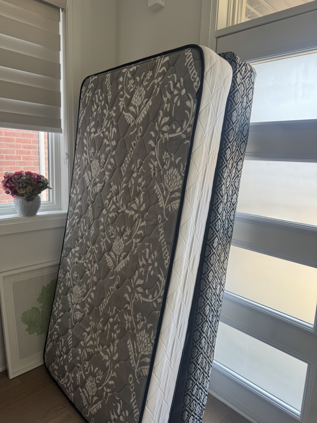 Twin used bed