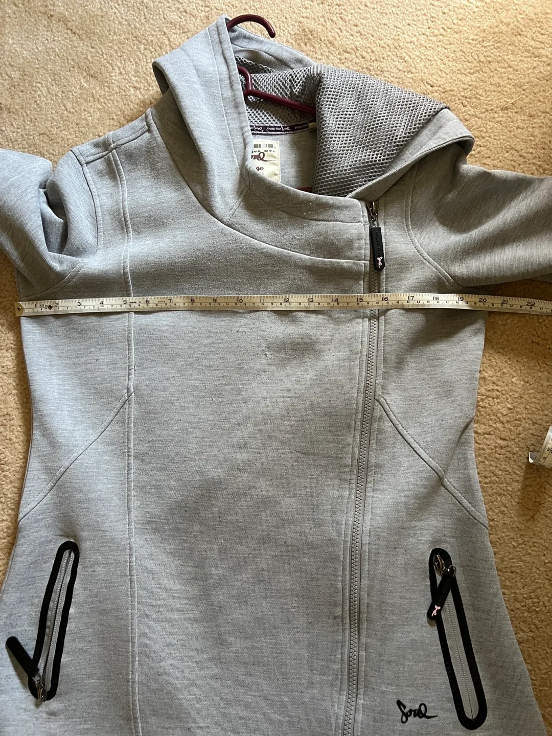 Triple Five Soul Grey hoodie - Size XL image indicator(7)