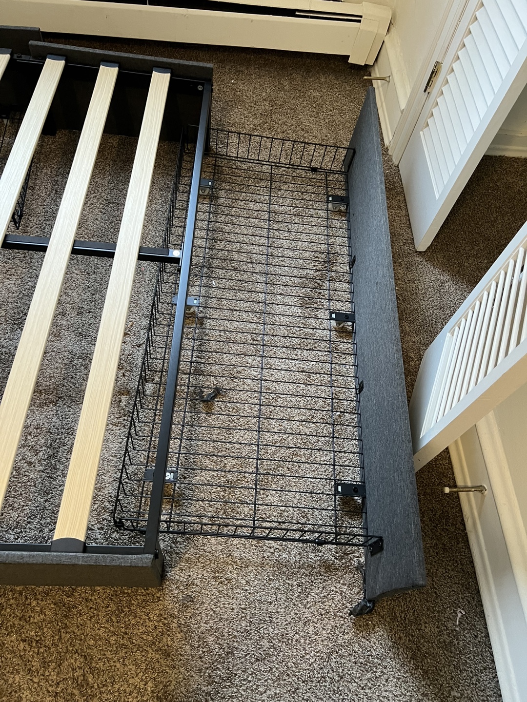 Bed Frame with Under Bed Storage full size - photo 4