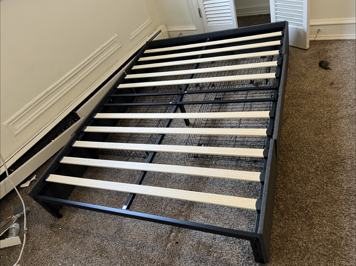 Bed Frame with Under Bed Storage full size - photo 2