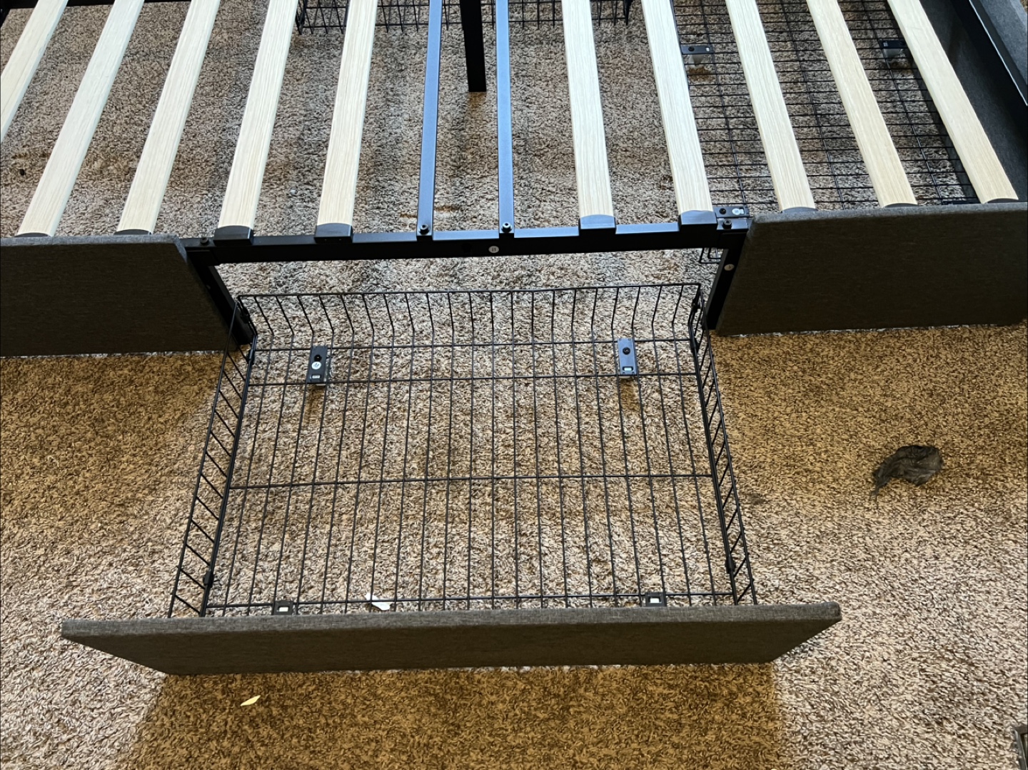 Bed Frame with Under Bed Storage full size - photo 5