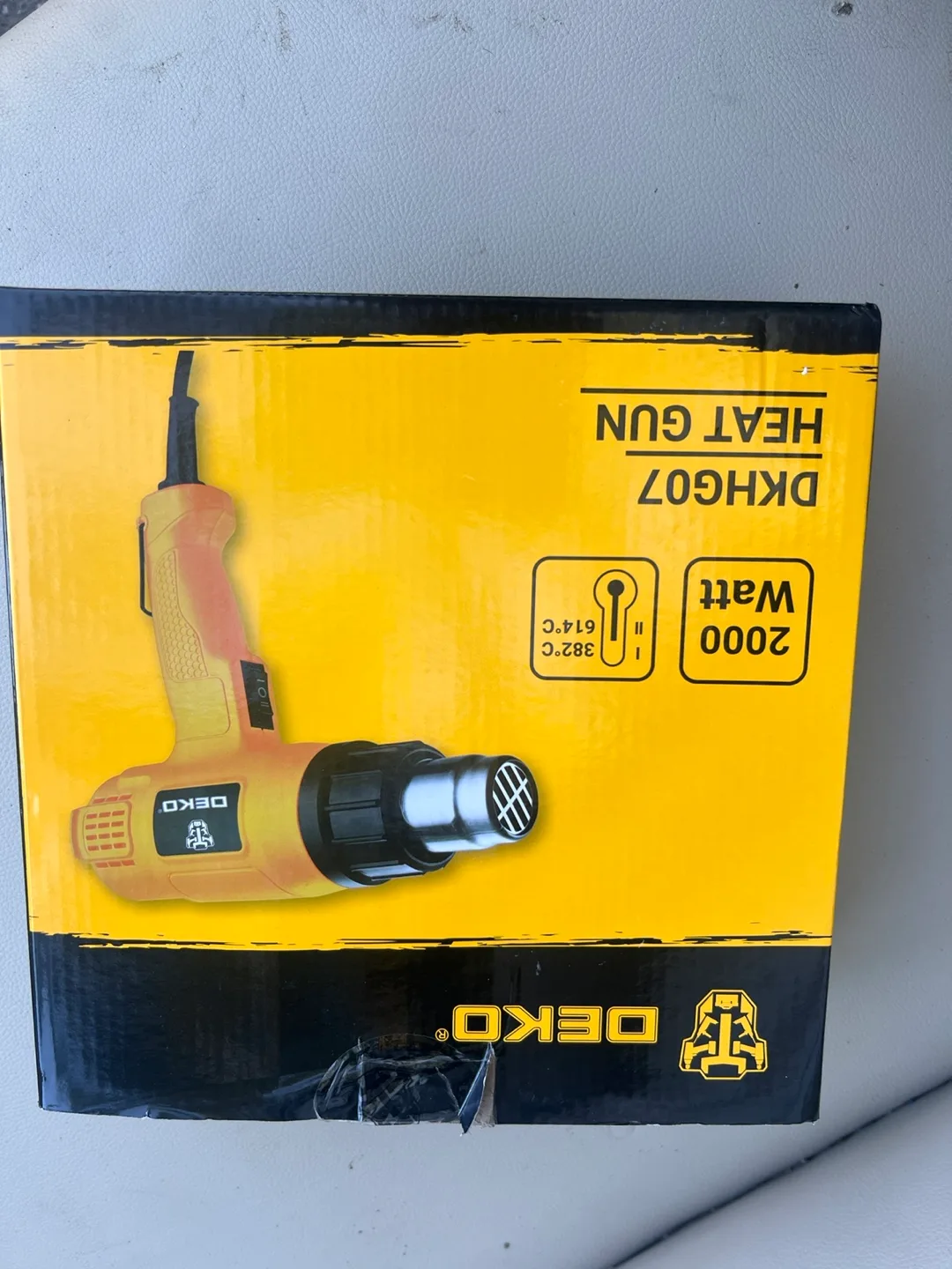 DEKO DKHG07 Heat Gun 2000 Watt thumbnail