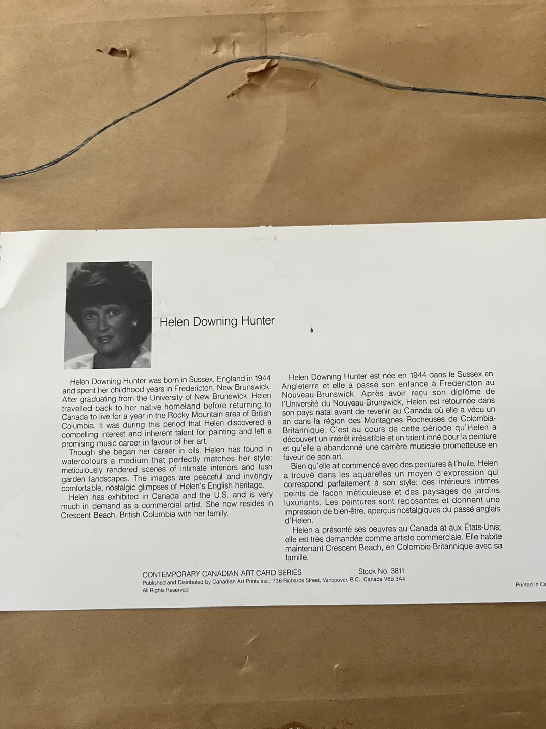 Framed Helen Downing Hunter Print - "The Admiral's Letter" image indicator(4)