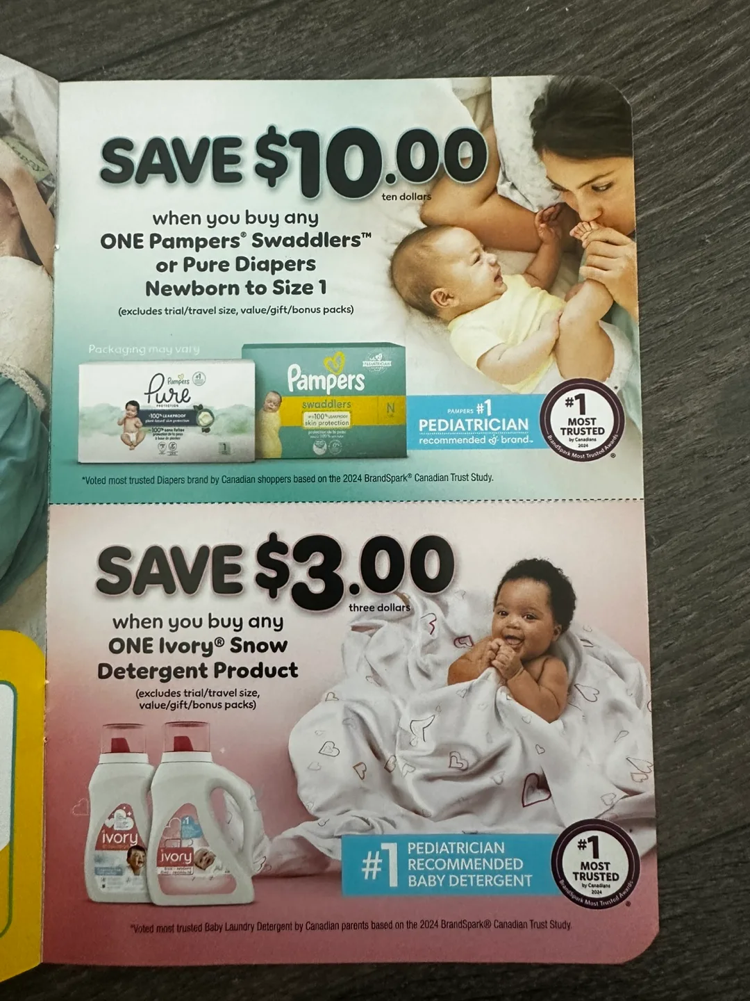 Pampers & Ivory Coupons - Save $10 & $3! thumbnail