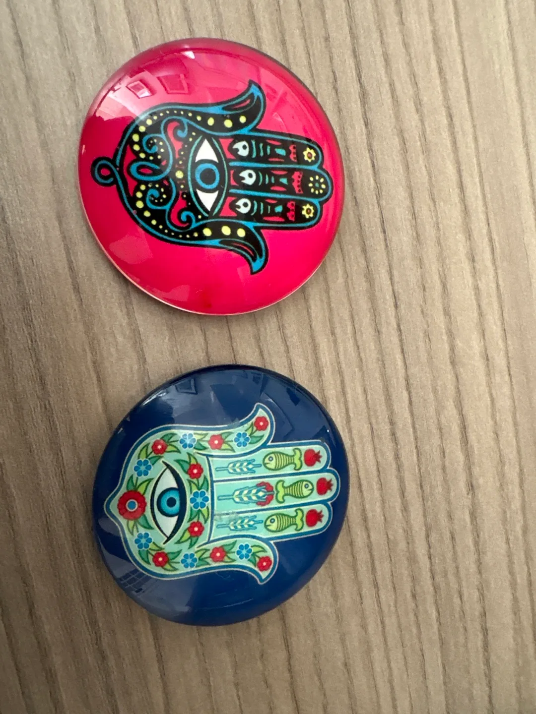Hamsa Hand Decorative Magnets - Set of 2 thumbnail