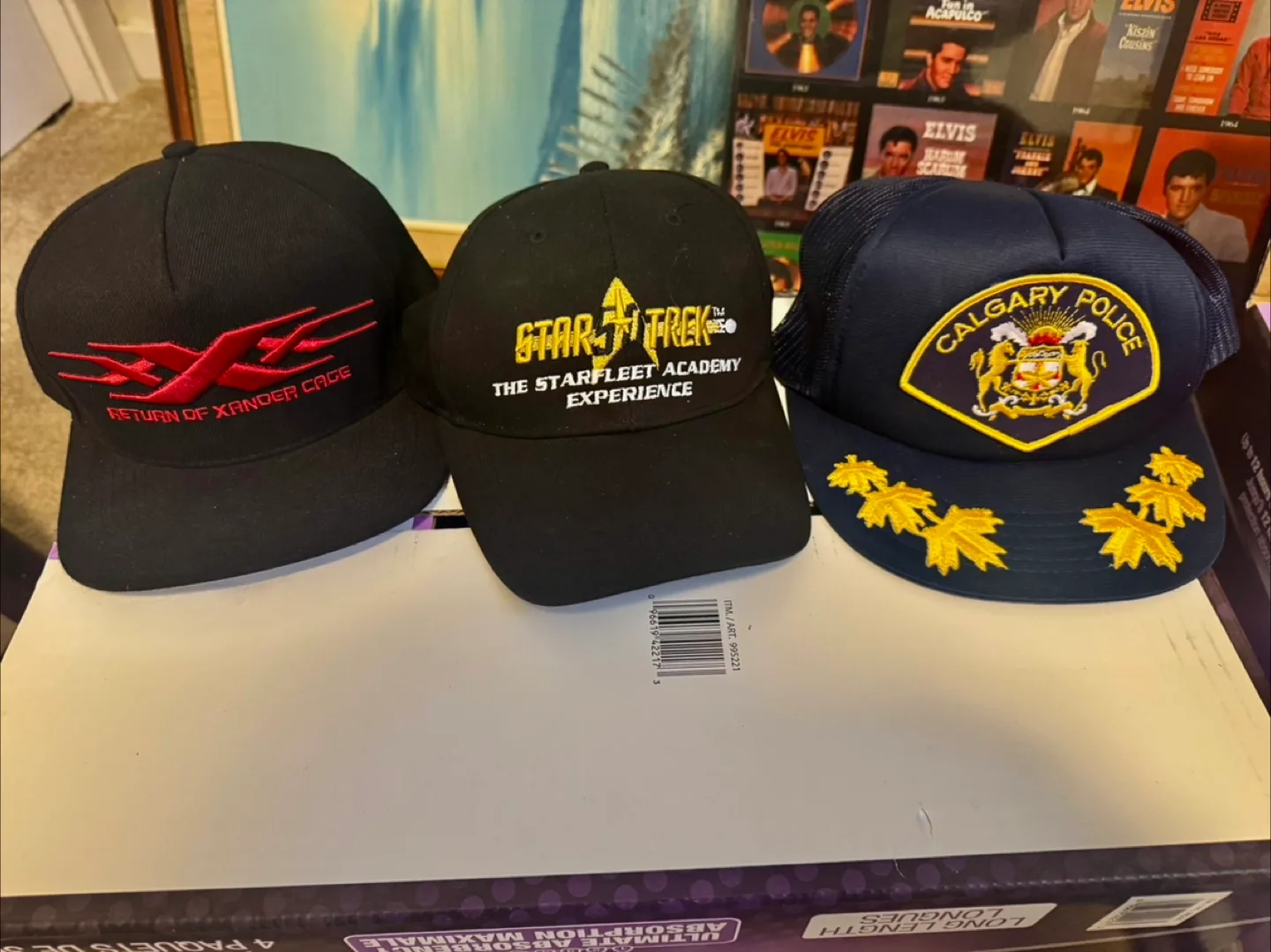 3 Collectable Ballcaps. Your choice $10 each thumbnail