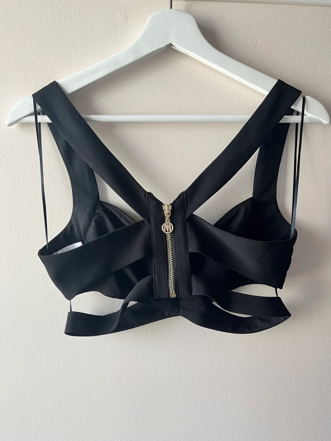 Black Crop Top Size Small image indicator(3)