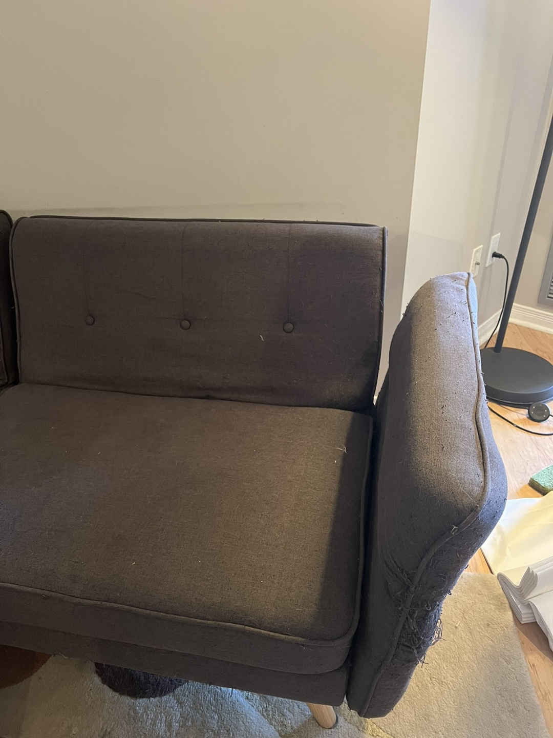 FREE GRAY COUCH - photo 2