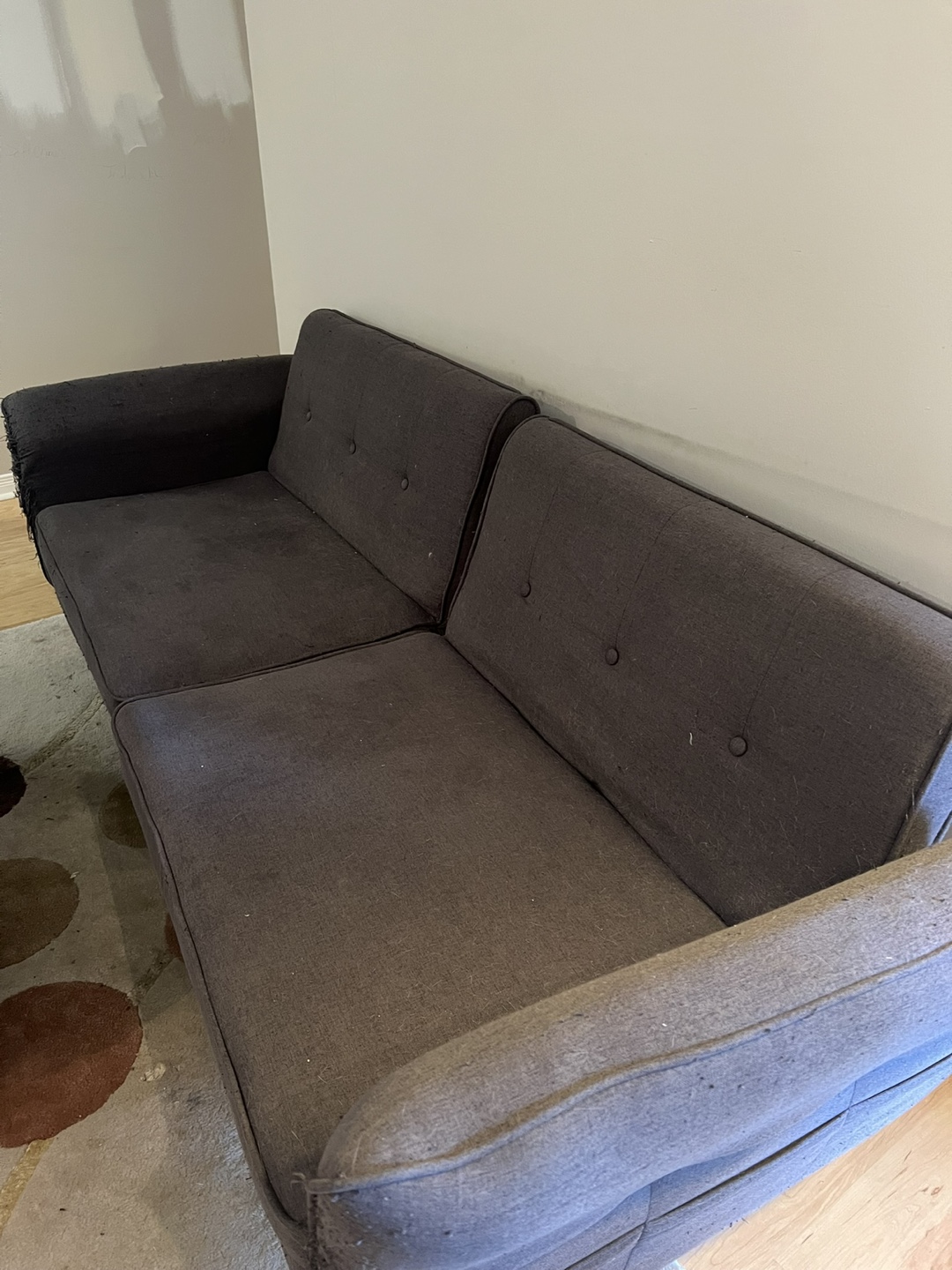 FREE GRAY COUCH - photo 4