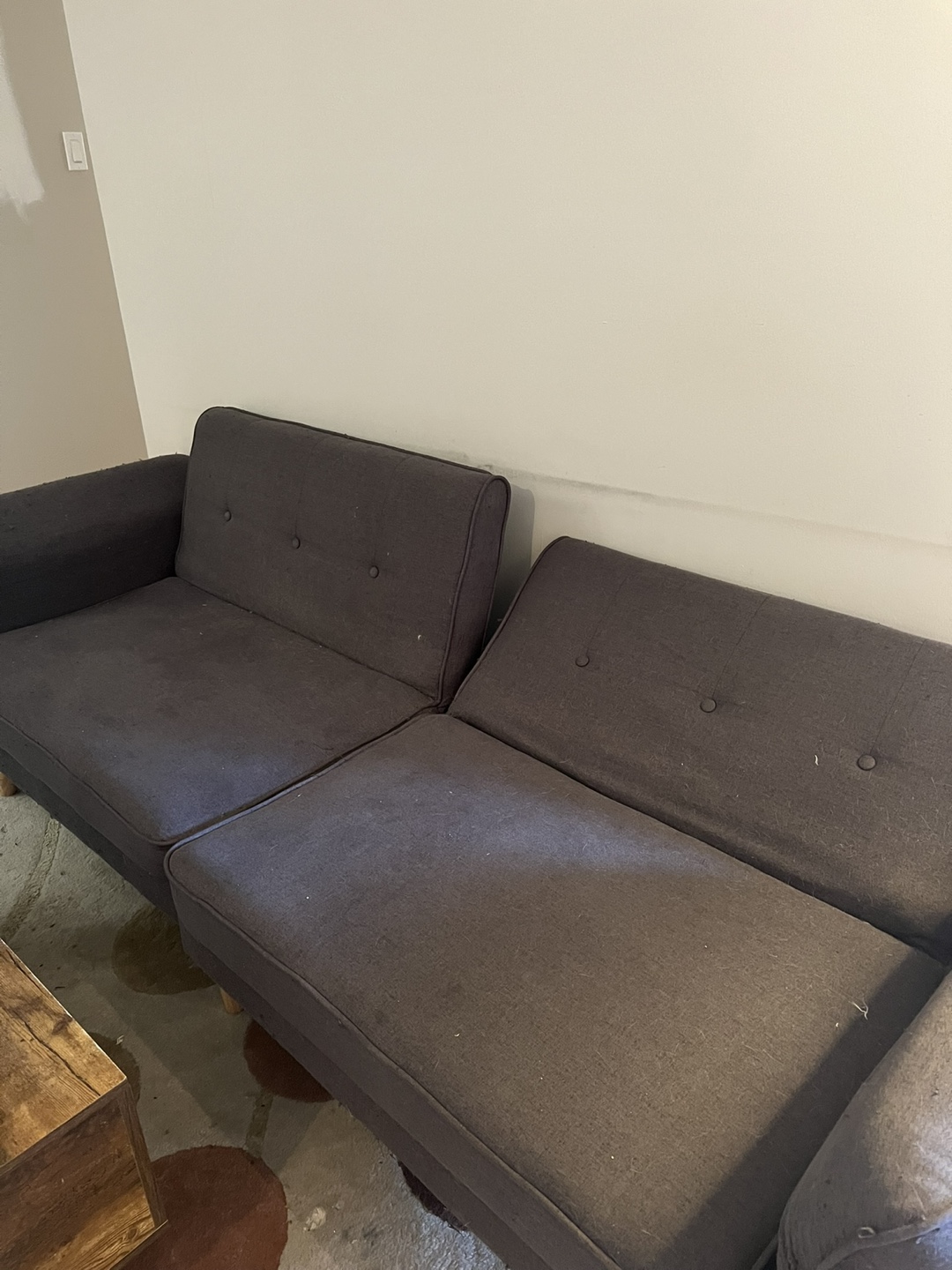 FREE GRAY COUCH - photo 5