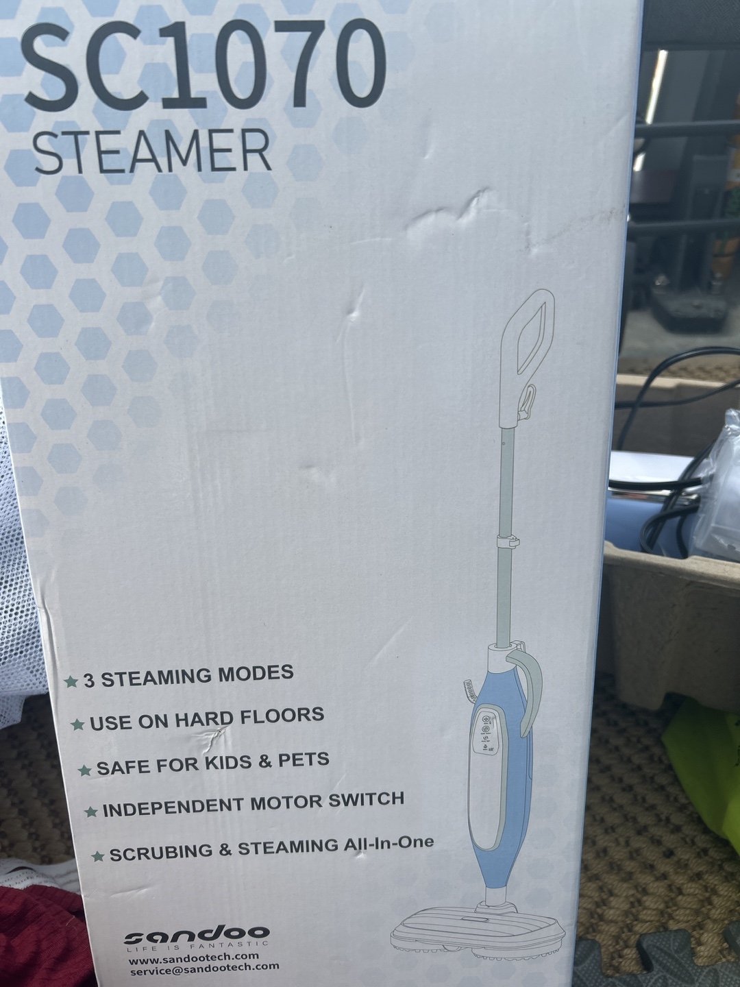 SC1070 Steamer - open Box - photo 3