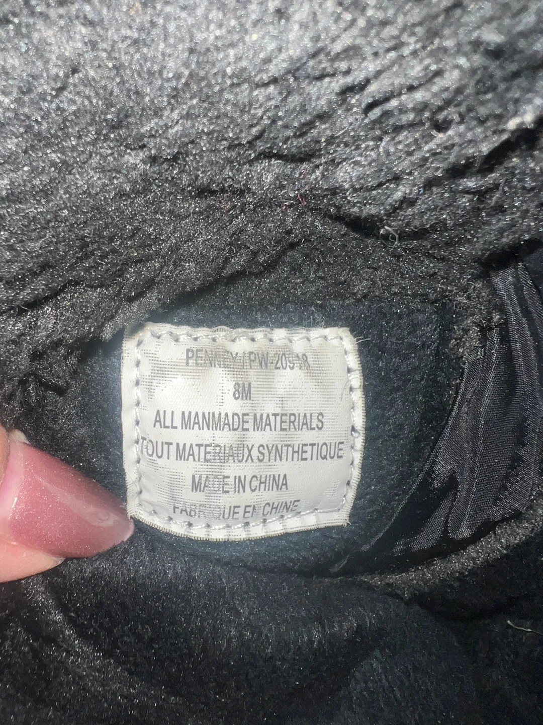 London Too Black Winter Boots - Size 8 image indicator(4)