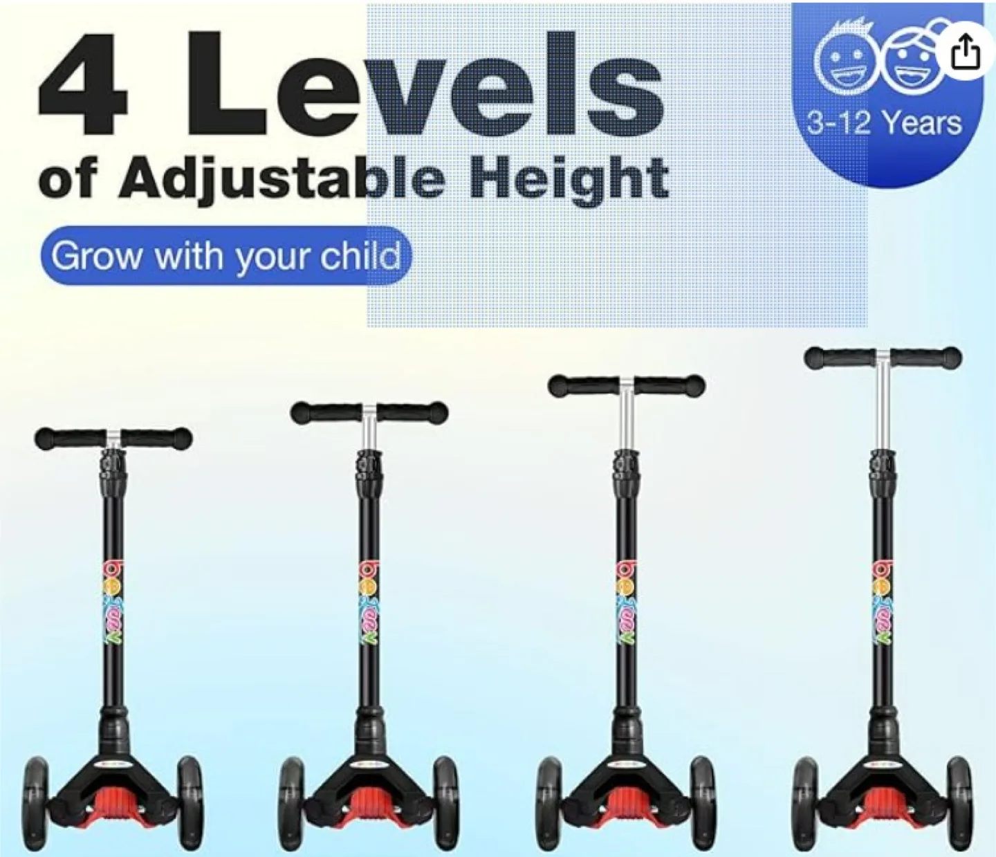 Beleev Scooter for Kids - New! thumbnail