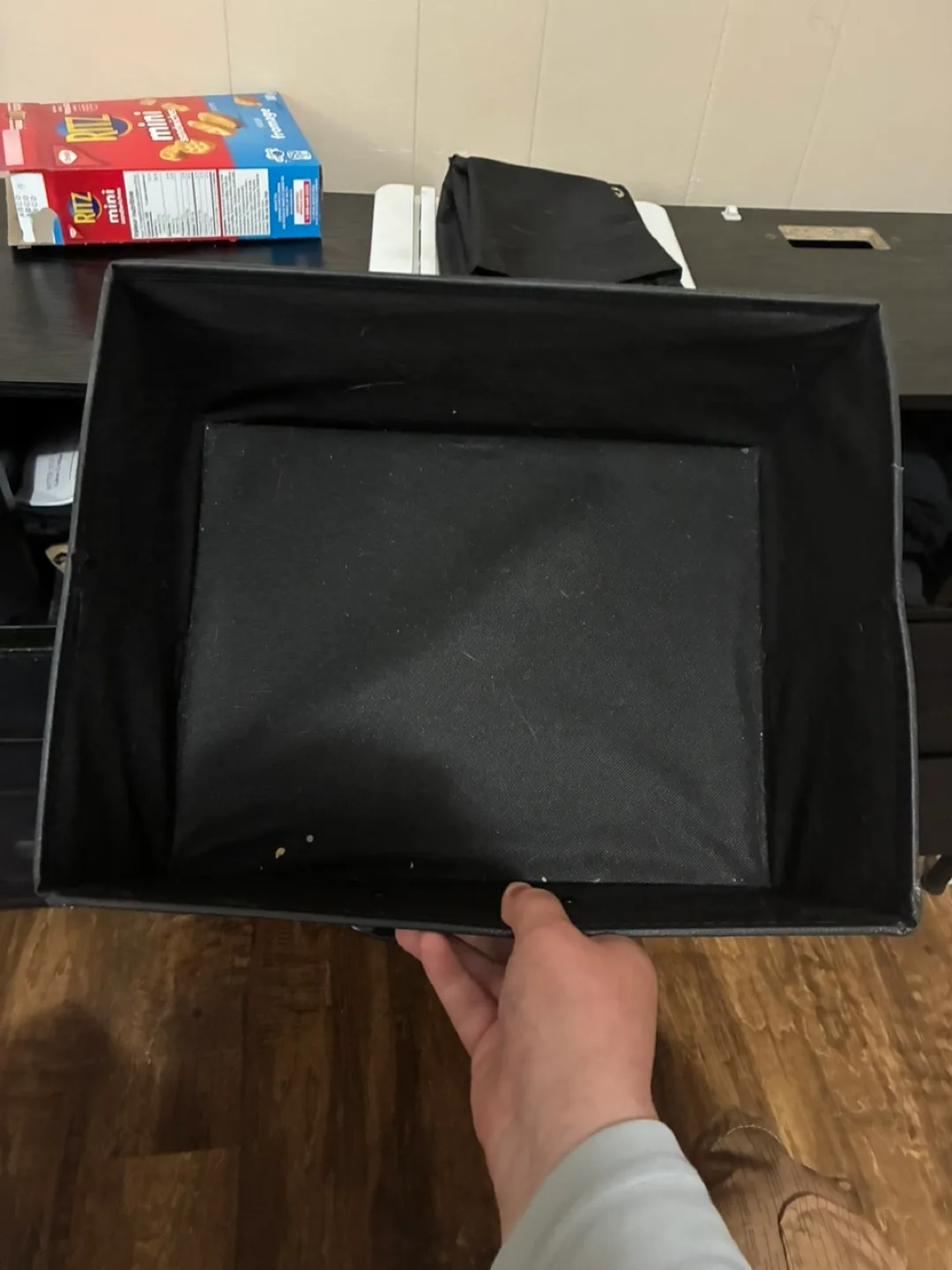 Black Dresser with Drawers image indicator(4)