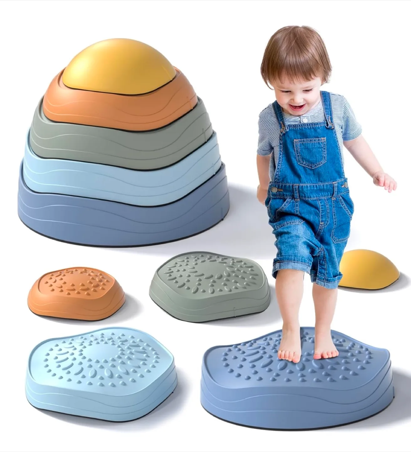 Kids Stepping Stones Balance Blocks thumbnail