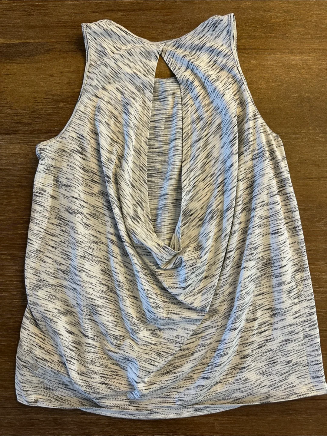 Lululemon White/Gray Tank Top image indicator(2)