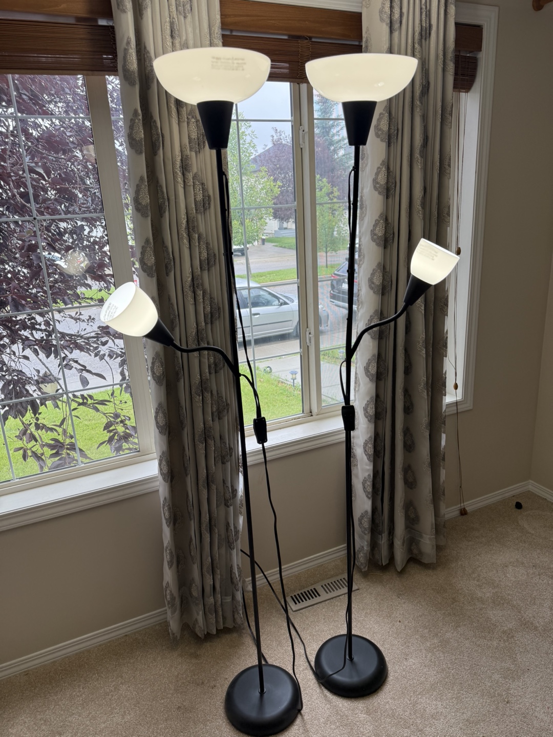 IKEA Floor Lamps - Set of 2