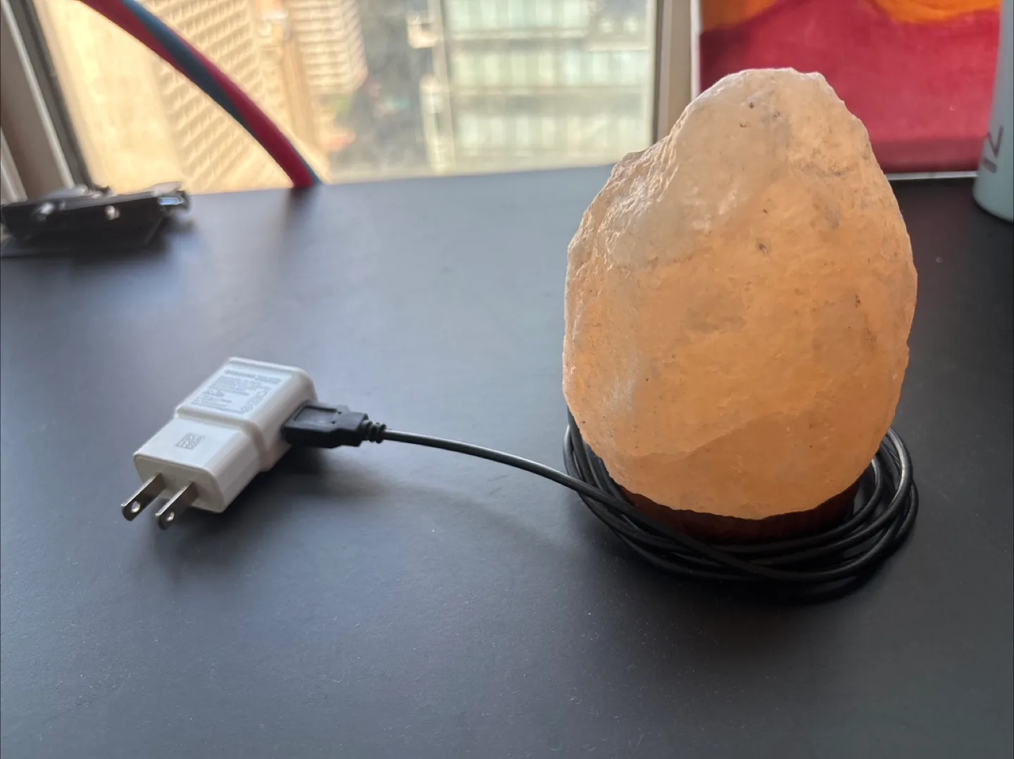 Himalayan Salt Lamp with Cord thumbnail