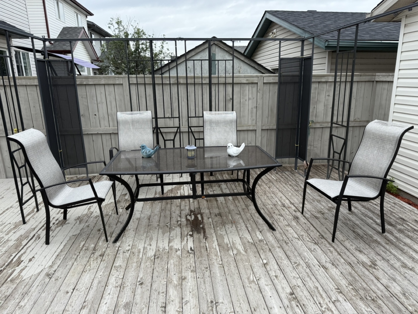 Patio Table and Chairs Set