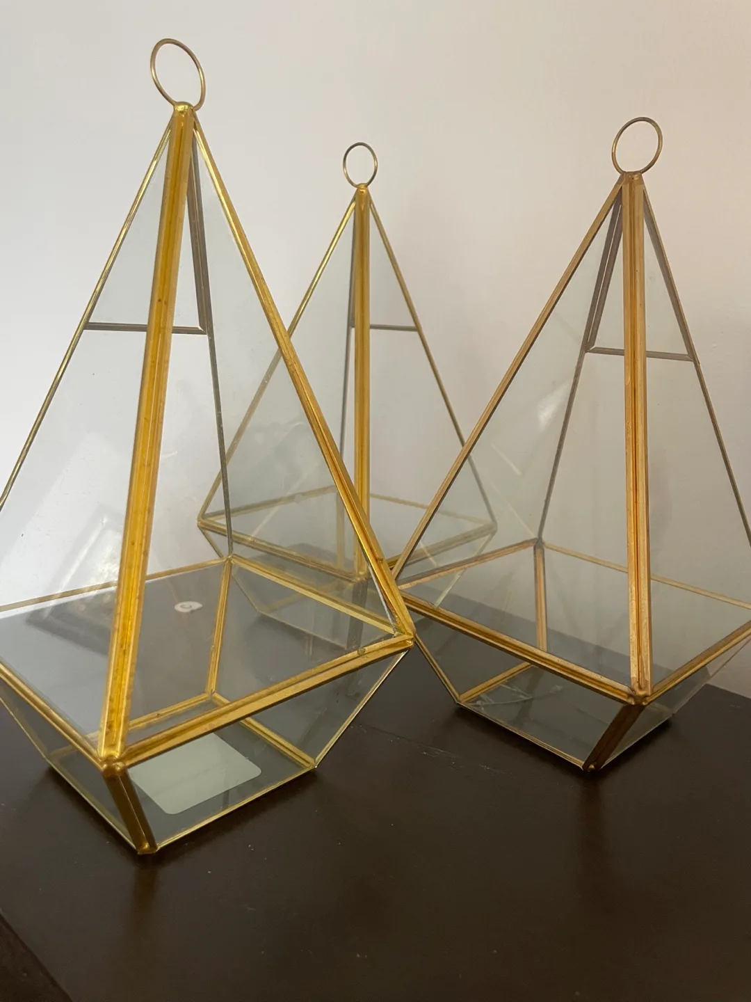 Geometric Terrariums - Gold Trim image indicator(5)
